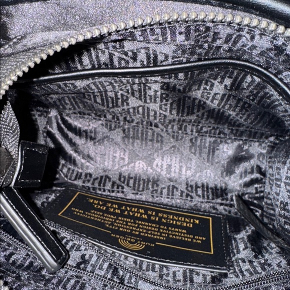 Kurt Geiger Bag Small Faux Shearling Surrey Black Mini Tote - Picture 14 of 17